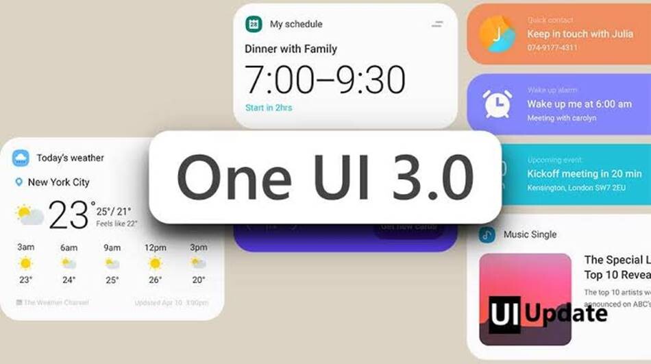 İşte Samsung One UI 3.0'daki Yenilikler